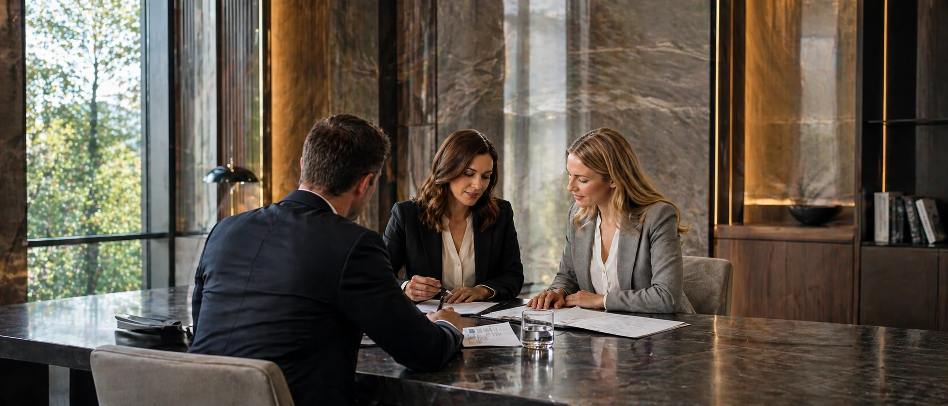 Conference room — quiet diligence